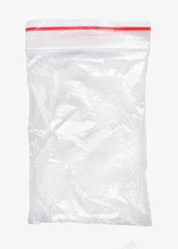 白色封口塑料包装袋素材
