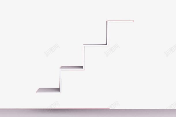 白色阶梯置物架png免抠素材_新图网 https://ixintu.com 底托 托板 白色 置物架 货架 阶梯