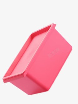 防尘箱子粉色收纳盒高清图片