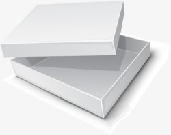 绌虹槠浜搧鍖呰空白盒子包装模板矢量图高清图片