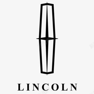 林肯标志美国林肯汽车图标图标
