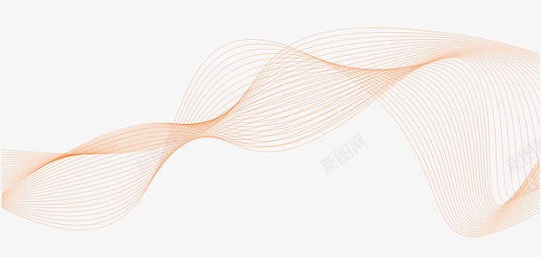 橙色曲线线条不规则图形png免抠素材_新图网 https://ixintu.com 不规则图形 免抠PNG 曲线 橙色 线条