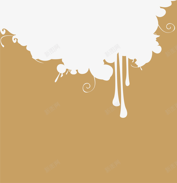 咖啡色花纹框架png免抠素材_新图网 https://ixintu.com 咖啡色 图案 框架 清新 简约 背景 花纹 边框纹理