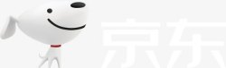 京东新版中文logo京东新版中文白字logo图标高清图片