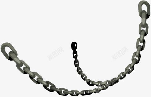 铁链装饰png免抠素材_新图网 https://ixintu.com 模板 素材 装饰 铁链