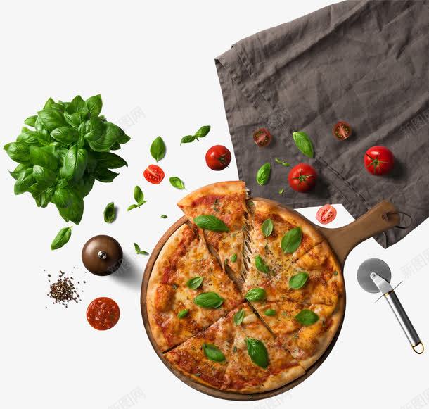 创意合成美味的披萨png免抠素材_新图网 https://ixintu.com 创意 合成 美味
