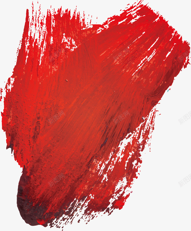 水彩红色油漆矢量图ai免抠素材_新图网 https://ixintu.com 创意 卡通 手绘 水彩 油漆 红色 设计 矢量图
