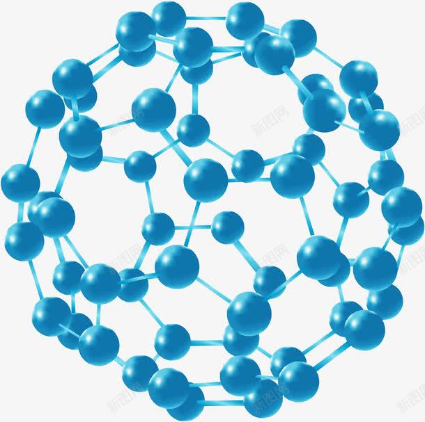 分子png免抠素材_新图网 https://ixintu.com DNA 元素 分子 化妆品 化学 原子 圆形 基因 实验 成分 水珠 科学 蓝色