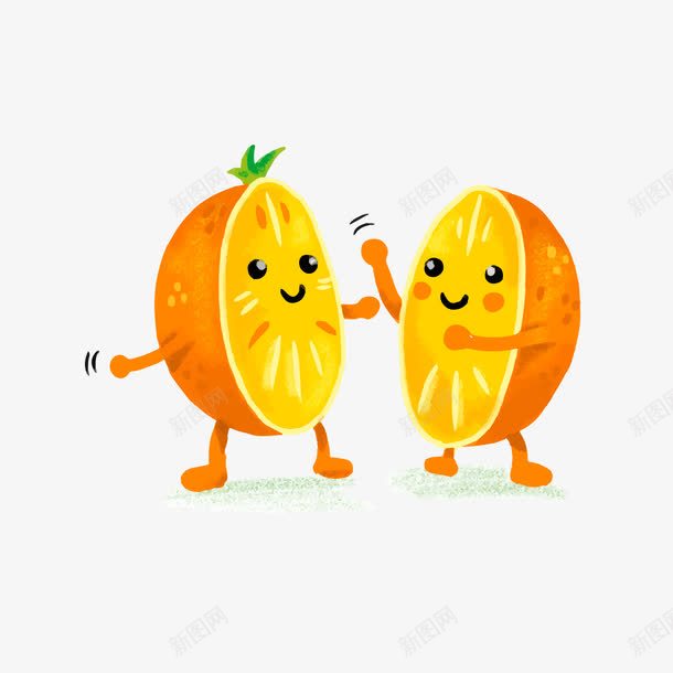 橙色的卡通水果橙子矢量图ai免抠素材_新图网 https://ixintu.com 卡通水果 橙子 橙子水果 橙色 水果 黑色 矢量图