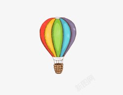 彩绘热汽球彩绘热气球高清图片