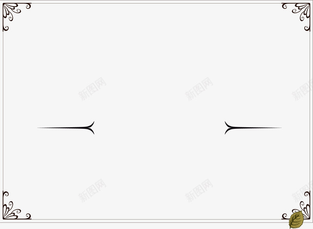 手绘欧式花纹边框矢量图ai免抠素材_新图网 https://ixintu.com 手绘 欧式花纹边框 简约 矢量图