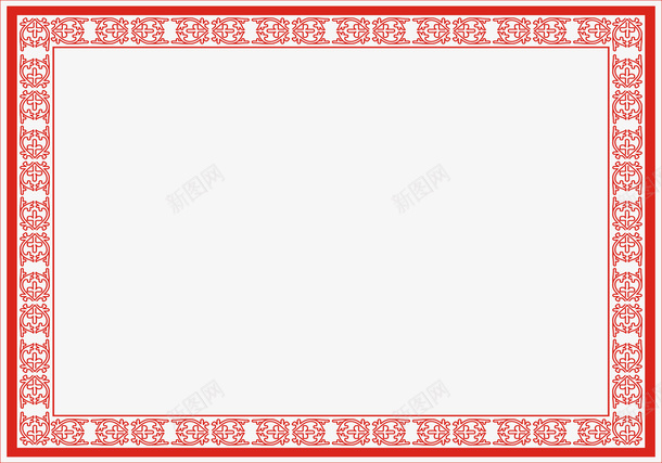 边框花边矢量图eps免抠素材_新图网 https://ixintu.com 欧式花纹 素材边框 花边 花边素材 边框21 矢量图