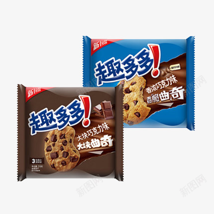 产品实物趣多多饼干png免抠素材_新图网 https://ixintu.com 零食巧克力 饼干