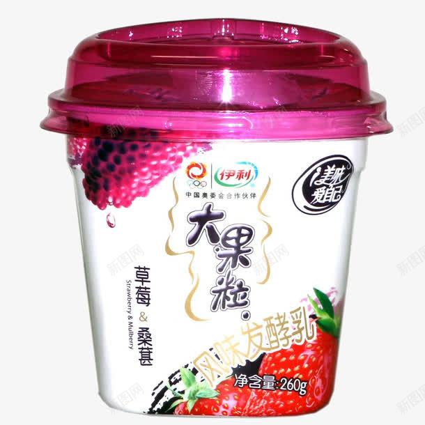 伊利草莓酸奶包装png免抠素材_新图网 https://ixintu.com 伊利 牛奶 草莓味 酸奶 酸奶包装 饮料