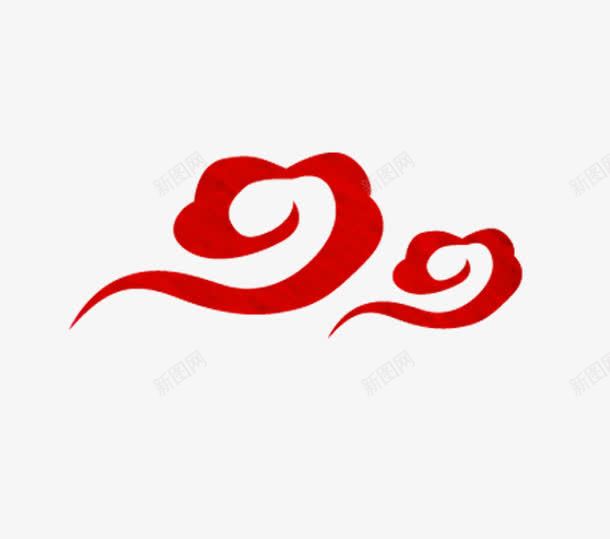 中国风红色祥云png免抠素材_新图网 https://ixintu.com 中国风 云 云朵 祥云 红色