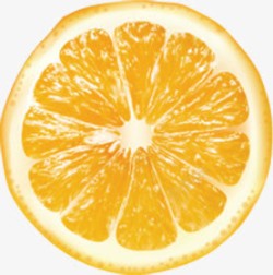 手绘橙子果汁展板素材