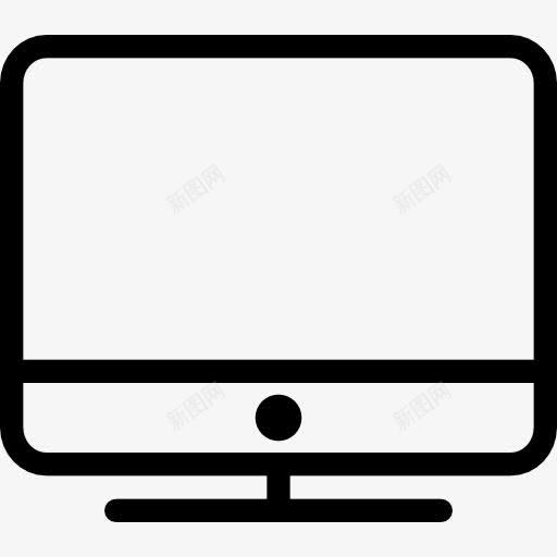 电脑屏幕图标png_新图网 https://ixintu.com 技术 电脑显示器 电视 电视屏幕 电视机 电视监控