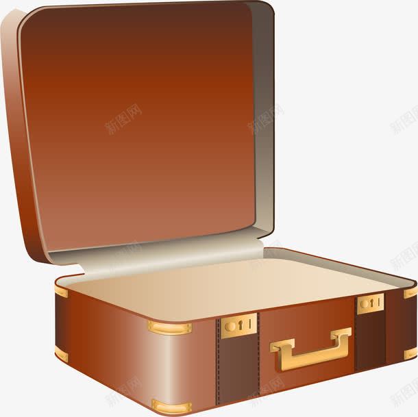 卡通旅行箱png免抠素材_新图网 https://ixintu.com 免抠PNG 复古箱子 打开的行李箱 打开行李箱 旅行箱 皮箱 箱子