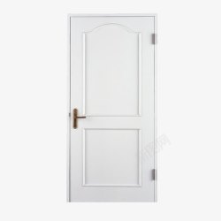 木制门白色的方格线条门高清图片