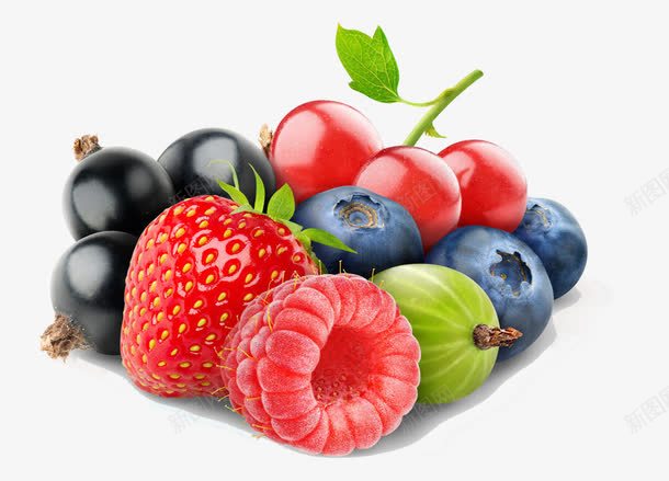 3D手绘3d水果新鲜水果图标png_新图网 https://ixintu.com 3d卡通 3d图标 卡通3d水果图片 手绘图片 树莓 水果 水果矢量图 草莓 蓝莓 食物素材 黑加仑