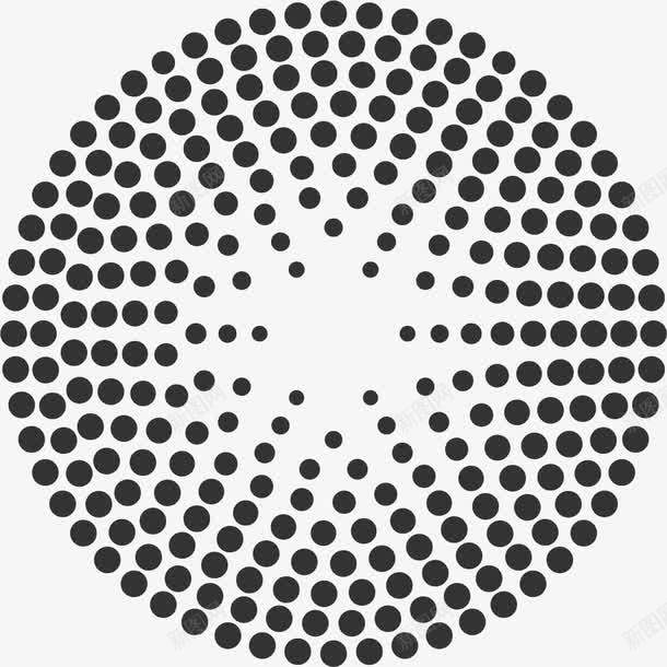 黑点中间镂空圆环png免抠素材_新图网 https://ixintu.com 不规则几何圆环 中间圆环 几何形体 圆环 矢量圆环 镂空圆环 黑点圆环 黑点阵图