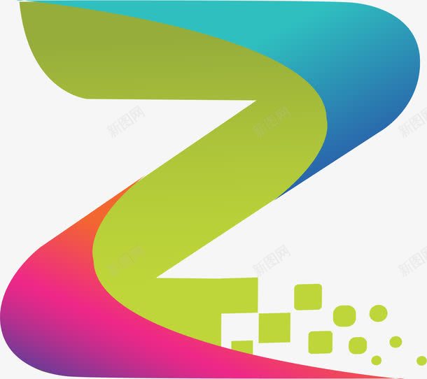 Z型彩色logo商标图标png_新图网 https://ixintu.com LOGO LOGO字母 Z Z型彩色logo logo设计 创意字母 商标 图标 标识