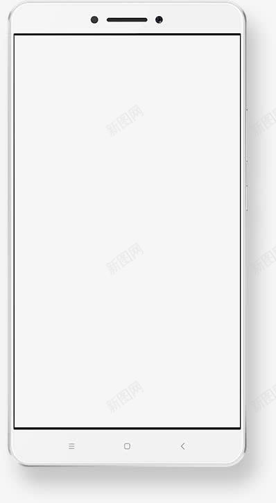 手机白色屏幕模板png免抠素材_新图网 https://ixintu.com 屏幕 手机 手机屏幕展示图 模板 白色