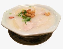 广州的美食正宗美味的广式早点艇仔粥高清图片