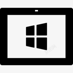 操作平板微软的Windows平板图标高清图片