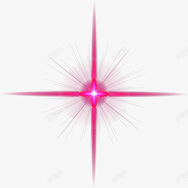 紫色星光png免抠素材_新图网 https://ixintu.com 发光 星光 点光 特效 矢量光效 紫色星光 高光
