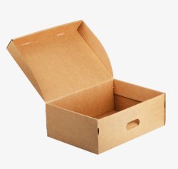 实物包装箱水果包装纸盒高清图片