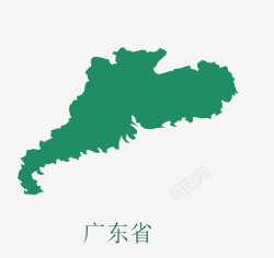 广东矢量地图广东省地图高清图片