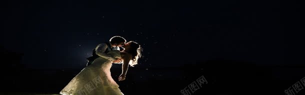 梦幻情侣拥抱亲吻淘宝海报背景背景