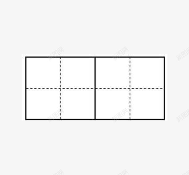 虚线四字方格png免抠素材_新图网 https://ixintu.com 四字方格 方框 田字方格 虚线