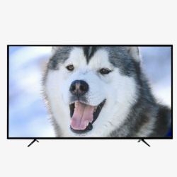 75寸蓝光大屏幕电视机素材