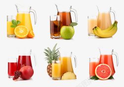 各色水果水果果汁各色水果高清图片