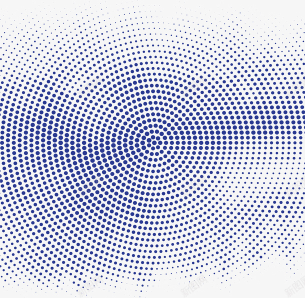 蓝色抽象波点花纹矢量图ai免抠素材_新图网 https://ixintu.com 抽象花纹 波点 波点花纹 矢量png 科技感 蓝色波点 矢量图