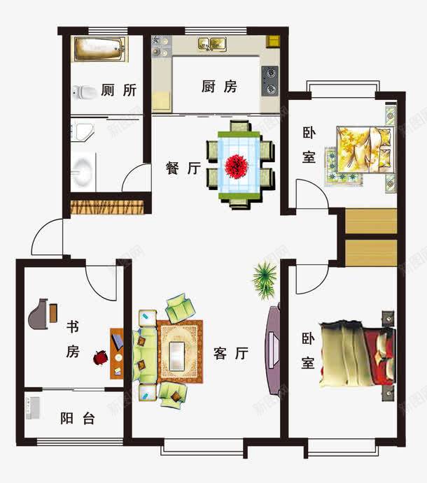 户型图家具png免抠素材_新图网 https://ixintu.com 地产后期家居家具 地产家具 室内设计 家居装修 平彩图 平面户型图 平面户型图卧室床素材 彩平图 彩平图家具 户型图家具 户型家居 房地产家居摆设 装修家具 装修设计