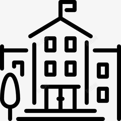 大学图标png_新图网 https://ixintu.com 古迹 大学 学校 学院 建筑 建筑与城市 教室 教育 模板