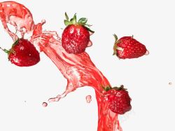 草莓果漾草莓果酱高清图片