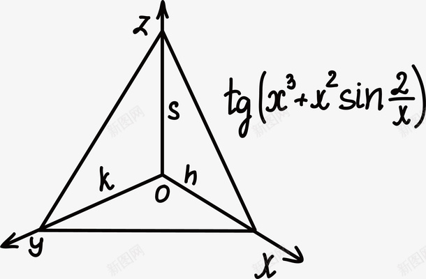 三角的数学方程式矢量图png图片免费下载 素材7xsqgawju 新图网