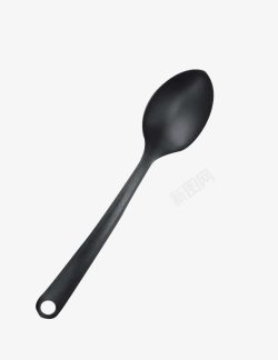 黑色塑料勺子素材
