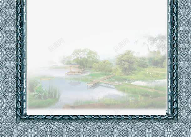边框线条png免抠素材_新图网 https://ixintu.com 中国风 中国风画框 古典 复古边框 欧式 线条 边框