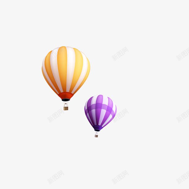 氢气球psd免抠素材_新图网 https://ixintu.com 夏天 氢气球 装饰图案