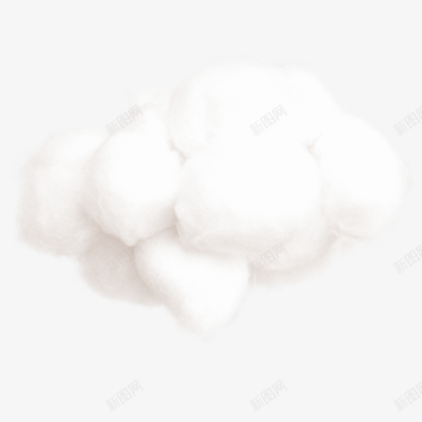 一团白色的棉花实物png免抠素材_新图网 https://ixintu.com 免抠图 效果图 棉花 植物 白色棉花 装饰图 装饰画