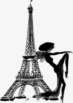 优雅法国黑色优雅法国封面高清图片