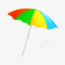 伞图标沙滩风情图标高清图片