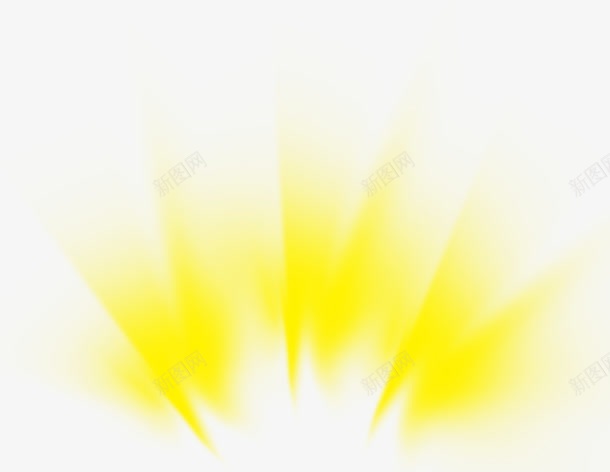 黄色光效透明彩绘上色png免抠素材_新图网 https://ixintu.com 彩绘 色光 透明
