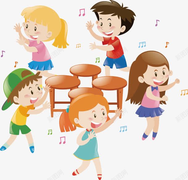 一群游戏的学生png免抠素材_新图网 https://ixintu.com 一群学生 人物 儿童 唱歌 学生 小孩 游戏 矢量学生免费下载