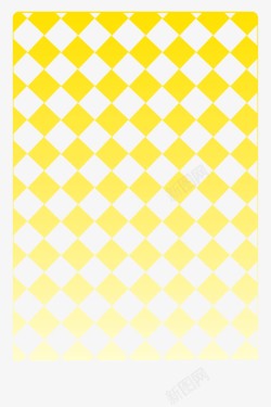 印花桌布黄色菱形底纹高清图片